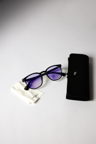 Women Purple Sunglasses