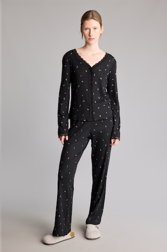 Çiçekli Regular Fit Pijama Takım