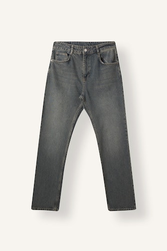 Men Dark Green Straight Fit Trousers