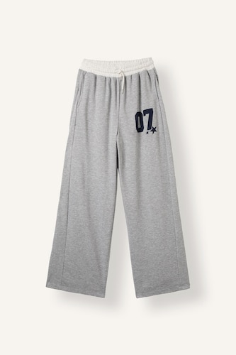 Wide Fit Thick Printed Sweatpants