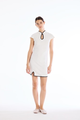 WOMAN White Mini Dress