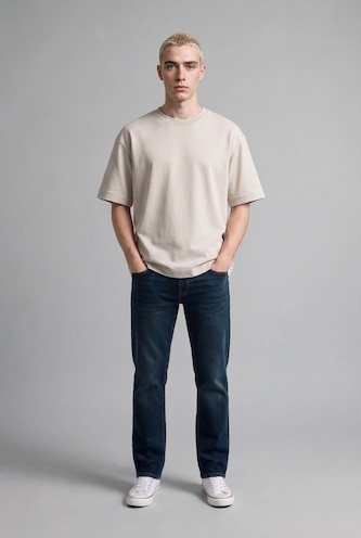 Normal Waist Sergio Regular Fit Trousers