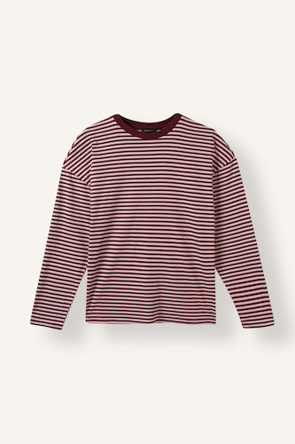 100% Cotton Oversize Striped T-Shirt