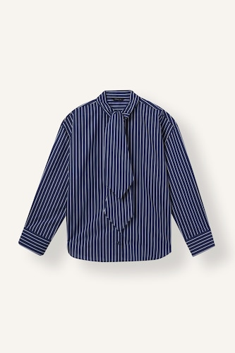 Oversize Fit Poplin Long Sleeve Shirt