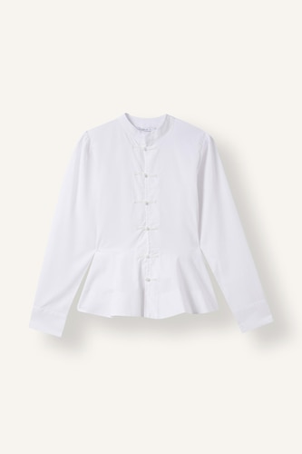 Slim Fit Poplin Long Sleeve Shirt