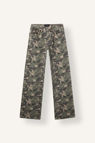 Normal Waist Straight Fit Trousers