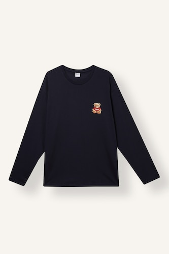 Ensemble pyjama 100% coton imprimé oursons Haut à manches longues et Pantalon