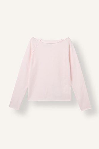 Young Girls - Teen Girls Light Pink Woman Slim Fit Long Sleeve T-Shirt