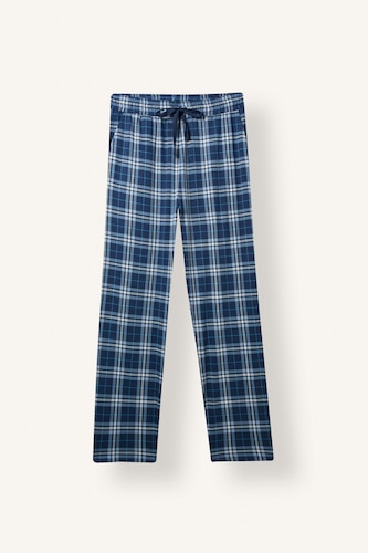 Men Indigo Regular Fit Knitted Bottoms