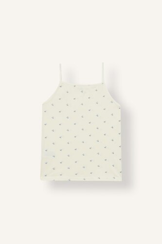 Girl 2 piece Regular Fit Printed Tank Top