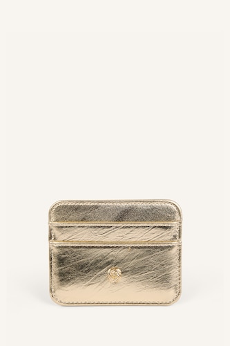 Women Altın Woman Business Card Wallet
