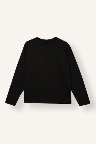 %100 Pamuk Loose Fit Bisiklet Yaka Basic Tişört