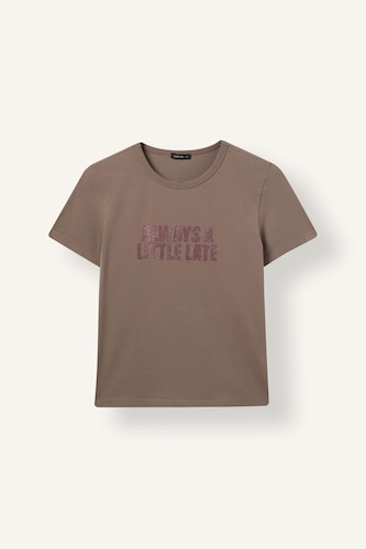 Slim Fit Ribana Short Sleeve T-Shirt