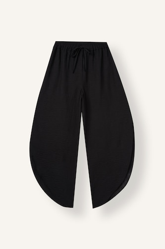Women Black Normal Waist Trousers