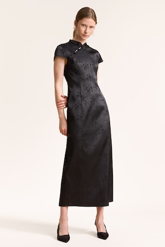 Satin Midi Dress
