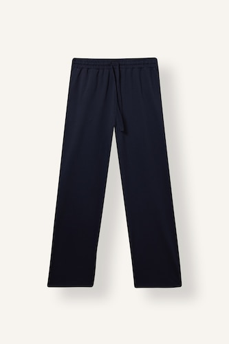 Men NAVY Relax Fit Knitted Bottoms