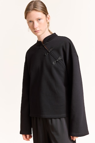 Loose Fit Thick Sweatshirt Fabric Sweatshirt