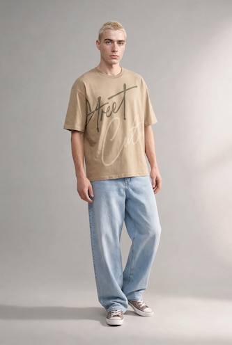 Boxy Fit Short Sleeve T-Shirt