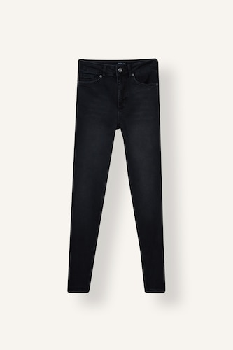 Kadın Siyah Skinny Fit Yüksek Bel Jean