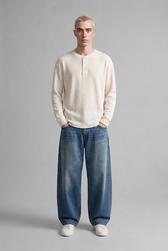 Super Baggy Fıt Jean