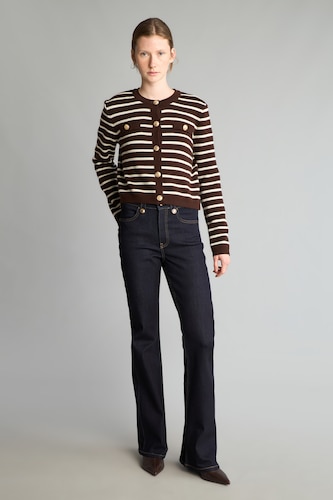 Normal Waist Flare Trousers