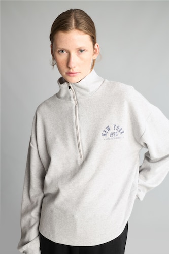 Relax Fit Thessaloniki Fabric Sweatshirt