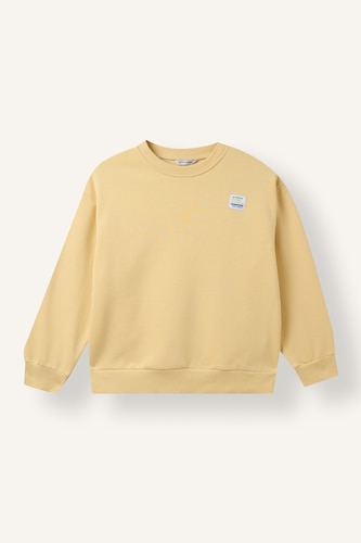 Unisex Oversize Fit Crew Neck Sweatshirt