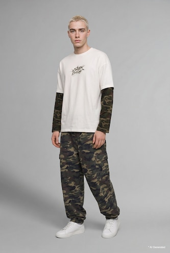 Boxy Fit Long Sleeve T-Shirt