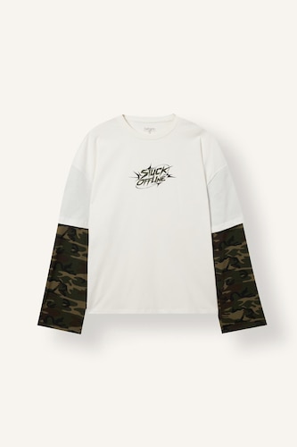 Boxy Fit Long Sleeve T-Shirt