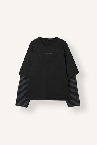 Boxy Fit Long Sleeve T-Shirt