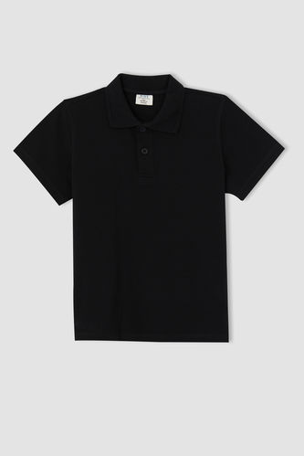 Boy Regular Fit Short Sleeve Polo T-Shirt