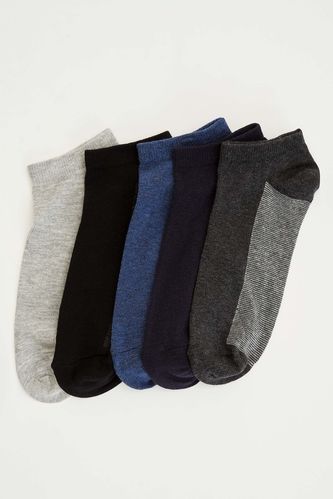 Короткие носки из хлопка для мужчин, 5 пар