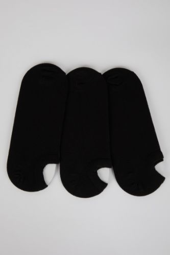 رجال أسود Men's Cotton 3-pack Sneaker Socks