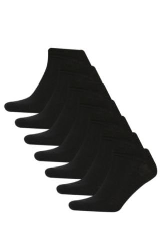MAN Black 7 Pack Booties Socks