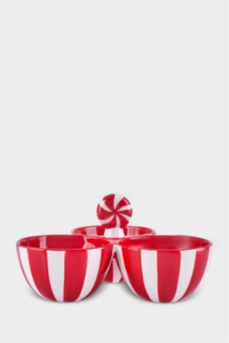 KARACA X DEFACTO NEW YEAR 26 CANDY TWIST BÖLMELİ ÇEREZLİK 21,5 CM