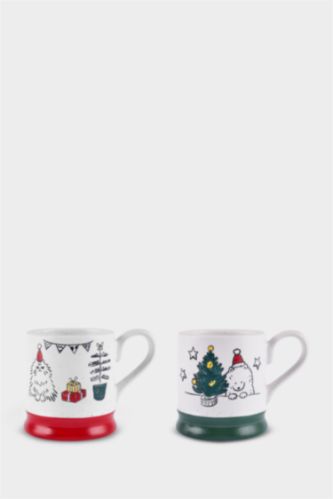 KARACA X DEFACTO NEW YEAR 26 KITTY 2 KİŞİLİK MUG SETİ