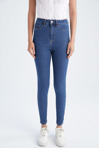 Noak 'Tower Hill' super skinny suit pants in mid blue worsted wool blend  with stretch | ASOS
