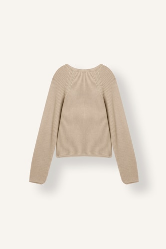 Regular Fit Crew Neck Knitted Sweater