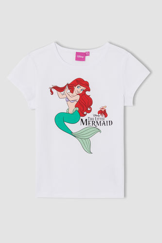 Kız Çocuk Mermaid Lisanslı Tişört