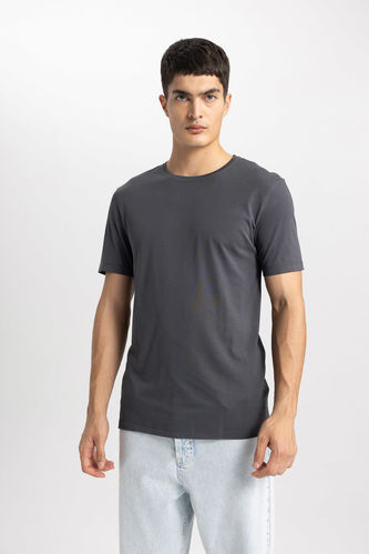 Slim Fit Crew Neck Premium Quality Basic T-Shirt