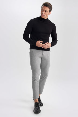 Tailored Fit Tie Waisted Chinos
