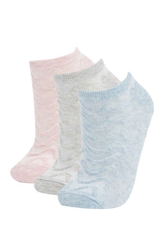 Patterned Low Cut Socks (3 Pack)
