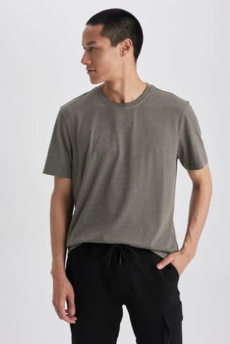 Regular Fit Plain T-Shirt
