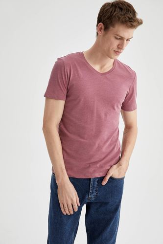 Slim Fit Plain T-Shirt