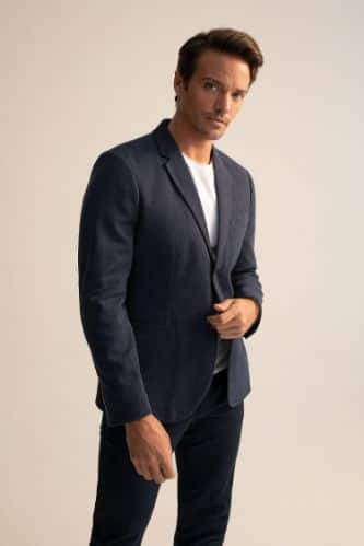 slim fit sport jacket