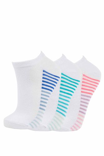 Defacto Fit Kadın Pamuklu 3'lü Spor Çorap