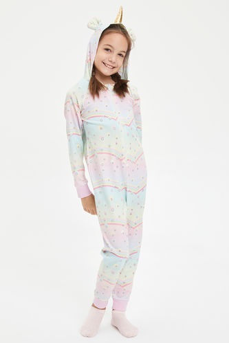 Kız Çocuk Regular Fit Örme Pijama