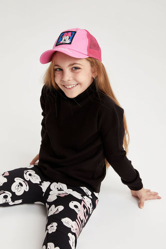 Kız Çocuk Minnie Mouse Lisanslı Şapka