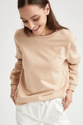 Sweatshirt asymétrique