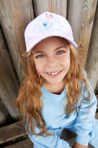 Kız Çocuk Frozen Elsa Şapka